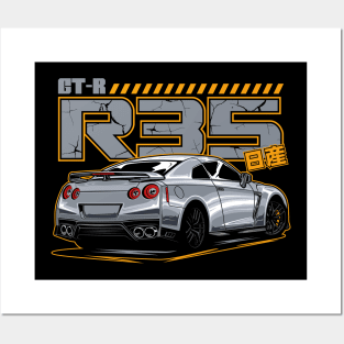 GTR R35 Posters and Art